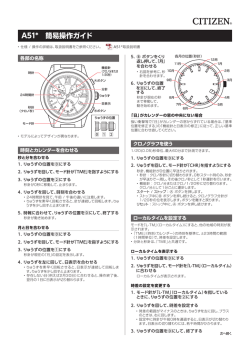 A51* 簡易操作ガイド