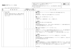 林退共に関するコメント状況 資料1－6