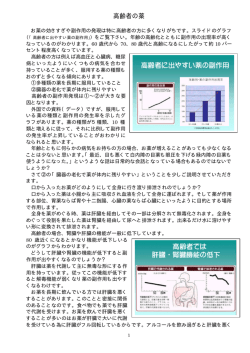 高齢者の薬 - タケハラ薬局