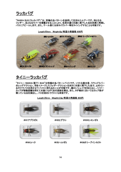 電子版カタログ バスルアー(8ページ