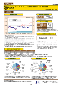 たわらノーロードplus 新興国株式低ボラティリティ高配当戦略 運用実績