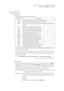 2.1 滞在諸手続き