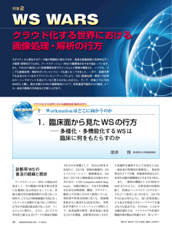 臨床面から見たWSの行方