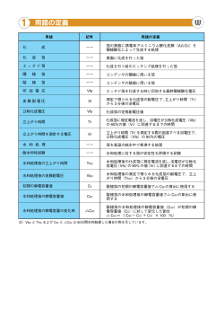 1 用語の定義