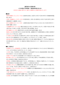 通訳案内士試験対策 ＜日本歴史予想問題＞（最重要事項のまとめ） （各