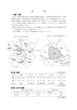 1 地勢