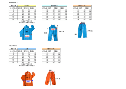 MARINE RELY 商品寸法 サイズ [cm] 上着 丈 裄 丈 （※） 胸 廻 り