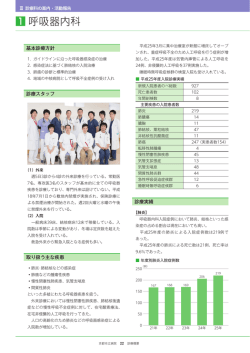 III. 診療科の案内・活動報告