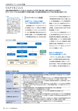 リスクマネジメント - NTT Data