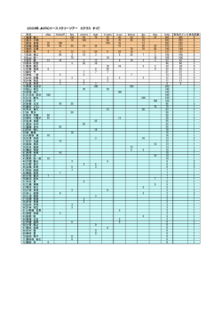 2003年JMRCイーストラリーツアー Cクラス（ナビ）
