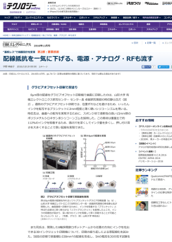 配線抵抗を  一気に下げる、電源・アナログ・RFも流流す