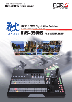 HVS-350HS "1.5M/E HANABI"