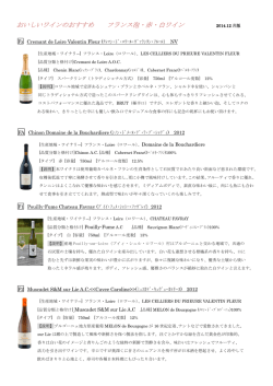 おいしいワインのおすすめ フランス泡・赤・白ワイン