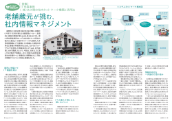 老舗蔵元が挑む、 社内情報マネジメント