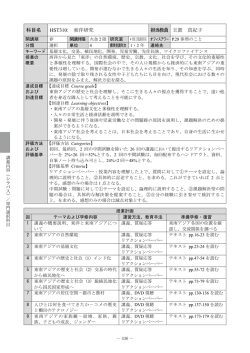 講義概要(シラバス)専門科目 - 上智大学短期大学部 Sophia University