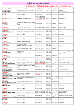 講座一覧（PDF）