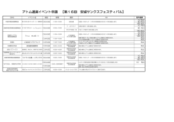 アトム通貨イベント申請 【第16回 安城サンクスフェスティバル】