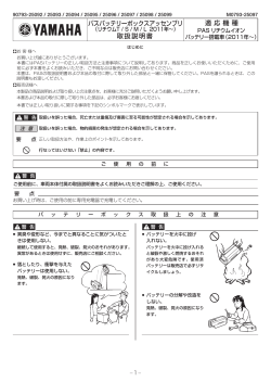 PAS リチウムイオンバッテリー搭載車2011年