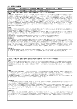 2015年度 - 東京未来大学