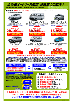 「リース料の一例」 「見積依頼書」 （PDF）