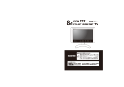 inch TFT color monitor TV