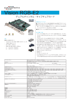 RGB-E2 リアルタイムHDキャアプチュアカード