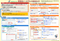管理者メールアドレスとは