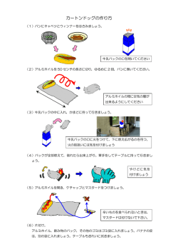カートンドッグの作り方