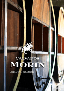 卓越したフランス産の蒸留酒 - Calvados Morin