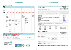 分別廃棄物価格表 産業廃棄物運搬価格表