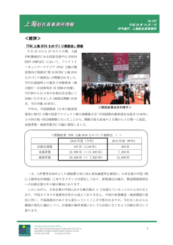FBC上海2015ものづくり商談会