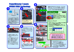 CUDAテクノロジーの利用方法