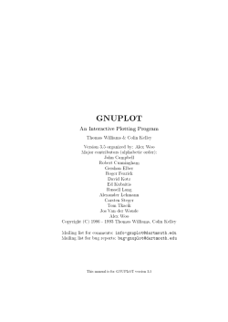 GNUPLOT