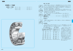 自動調心ころ軸受
