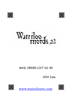 HOW TO ORDER - Waterloo Records