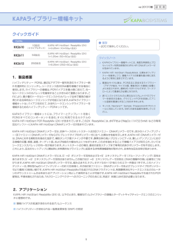 KAPAライブラリー増幅キット
