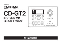 CD-GT2 - TASCAM