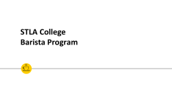 Barista Program