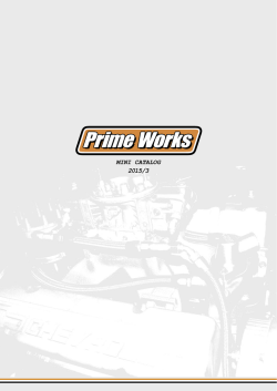 MINI CATALOG 2015/3
