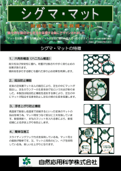 シグマ・マットの特徴