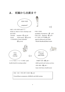 A . 妊娠から出産まで