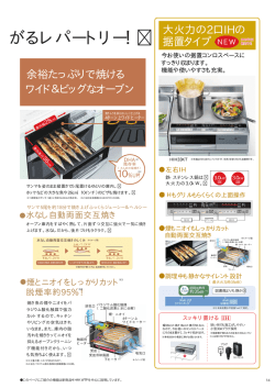 ダイキンクッキングヒーター 2009/05発行 014p 特徴 便利でヘルシー
