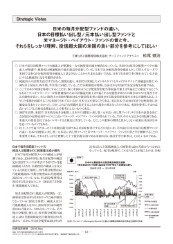 日米の毎月分配型ファンドの違い