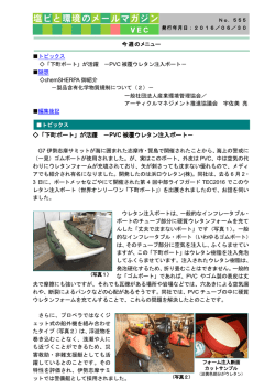 No.555 - 塩ビ工業・環境協会