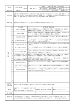 生化学実験Ⅱ