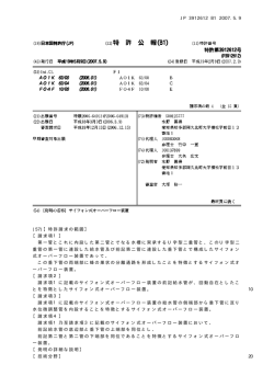 (57)【特許請求の範囲】 【請求項1】 第一管とこれに内設した第二管とで