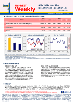 US-REIT Weekly