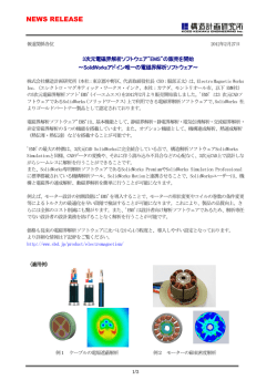 3次元電磁界解析ソフトウェア"EMS"の販売を開始