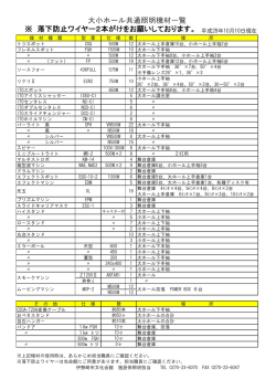 照明共通備品 pdf形式 52KB