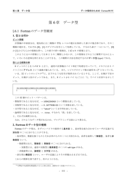 第 6章 データ型